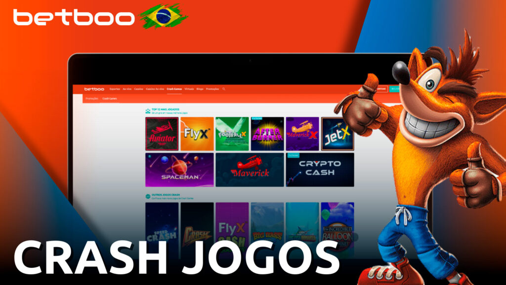 O Betboo oferece aos jogadores do Brasil Jogos de colisão